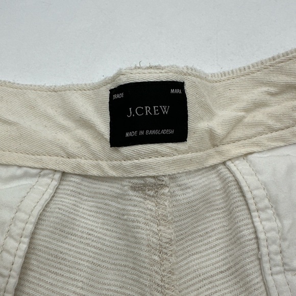 J.Crew Linen Shorts Size W34 7” Beige - Picture 7 of 14